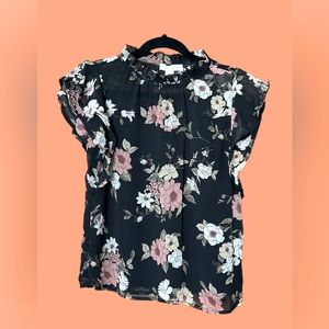 Floral top size S